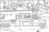 Coloring Camper Rv Reply Pages Leave Cancel sketch template