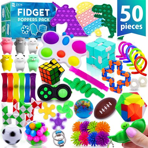 buy  pcs fidget toys pack kids stocking stuffers gifts  kids party favors autism