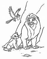 Mufasa Coloring Pages Getcolorings sketch template