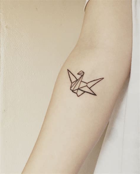 origami crane tattoo crane tattoo tattoos tattoo designs