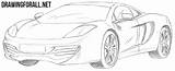 Mclaren Draw Mp4 12c Drawing Drawingforall Stepan Ayvazyan Tutorials Cars Posted sketch template