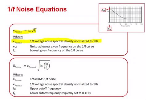 resolved     question  flicker noise calculation amplifiers forum