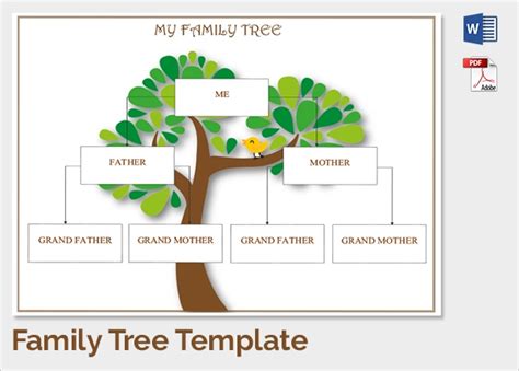 interactive family tree chart template profhon