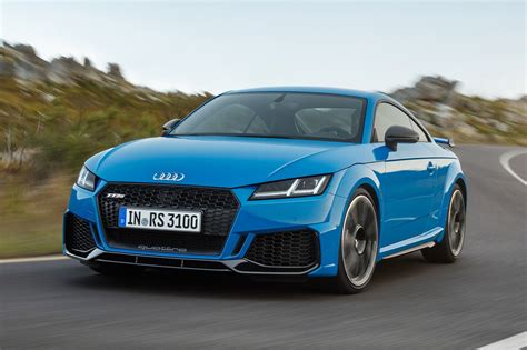 audi tt rs  coupe  roadster facelifted car magazine