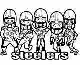 Coloring Football Pages Steelers Patriots Printable Logo Drawing Filminspector Getcolorings Clipartmag sketch template