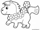 Coloring Pages Horse Preschool Little Printable Color Print Animals Animal Kids Book sketch template