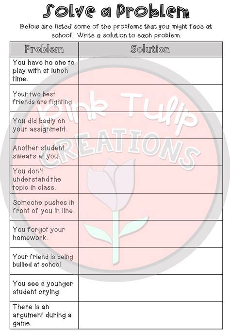 social emotional learning activities  creative printable activities