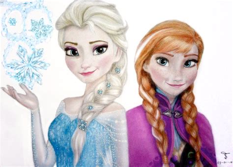 elsa  anna elsa  anna fan art  fanpop