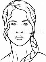 Katniss Drawing Draw Easy Step Hunger Games Drawings Characters Everdeen Pop Print Dragoart Tutorial Tutorials Dawn Visit Jennifer Culture October sketch template