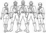Miniforce Rangers Ranger Megaforce sketch template