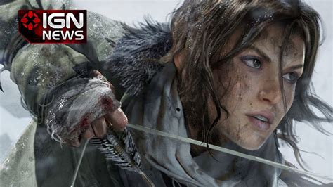 yoshida talks about rise of the tomb raider on ps4 ign news youtube