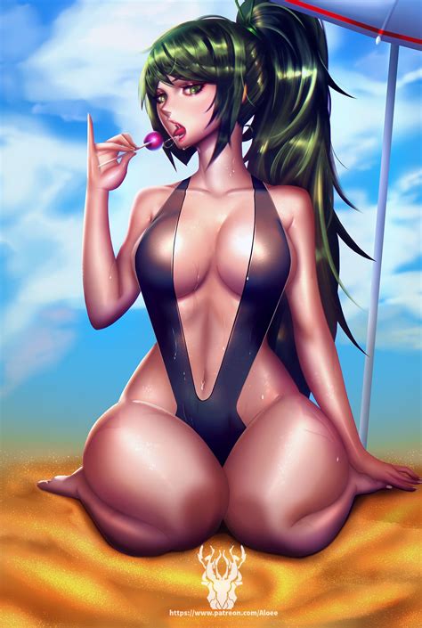 sexy pool party akali wallpapers and fan arts league of