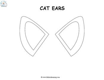 printable cat ears   amazing lauren blog