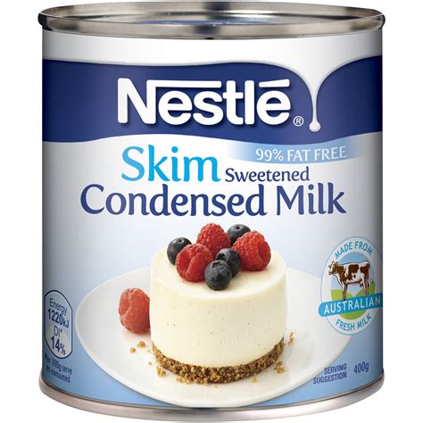 nestle sweetened condensed milk