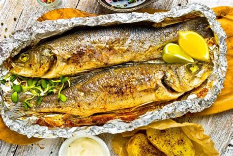 Baked Sea Bass Recipe World Cuisine Guru