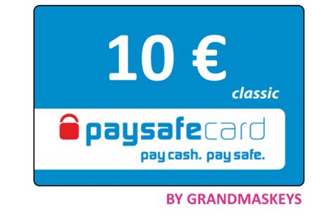 10 00 € Paysafecard Gutschein Code Cashkarte