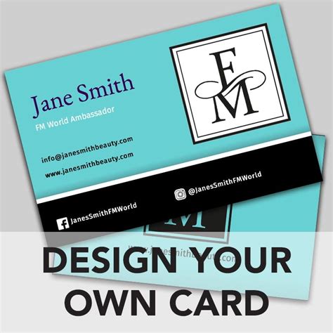 design   fm world business cards