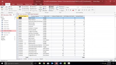 microsoft access  pros sample ms access  forms
