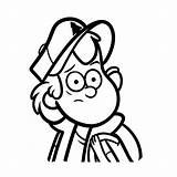 Gravity Falls Coloring Pages Books sketch template