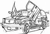 Coloring Pages Koenigsegg Getcolorings Escalade sketch template