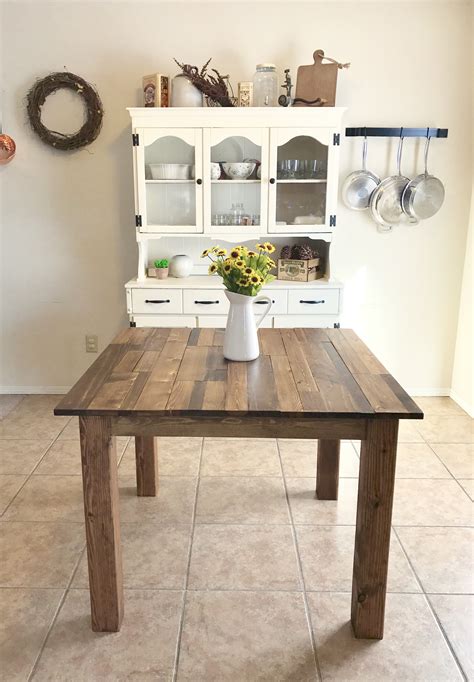 ana white square farmhouse table diy projects