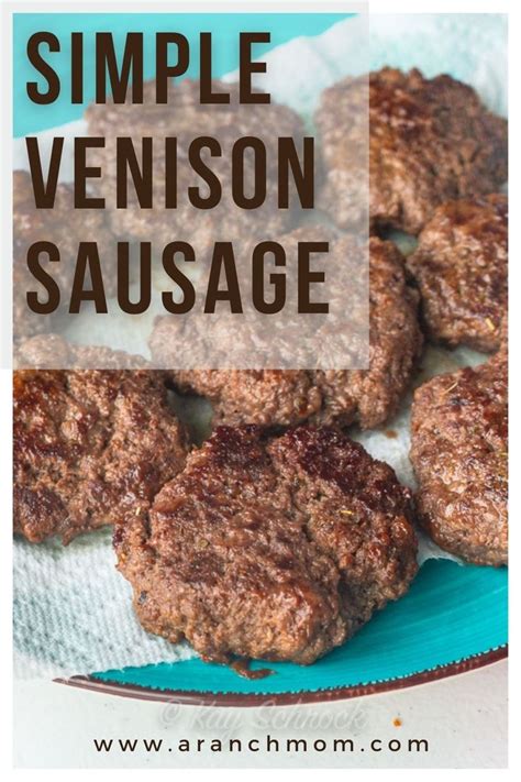 venison breakfast sausage recipe recipe venison breakfast sausage