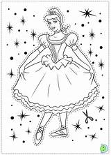 Coloring Cinderella Dinokids Pages Close Print sketch template