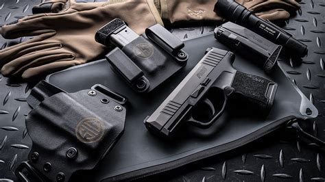 sig p review examining  souped  sig  concealed carry