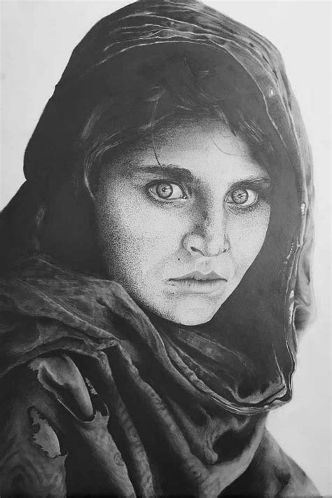 hyper realistic portrait drawing   girl drawing academy drawing