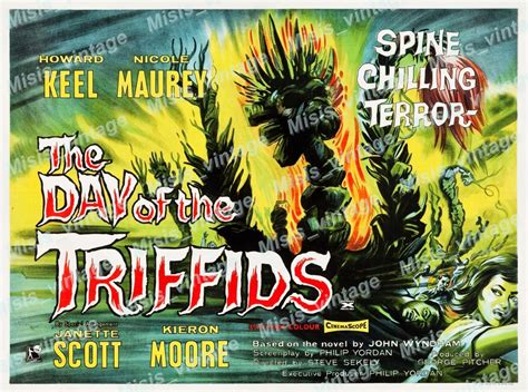 The Day Of The Triffids 1962 Vintage Movie Poster Reprint 7
