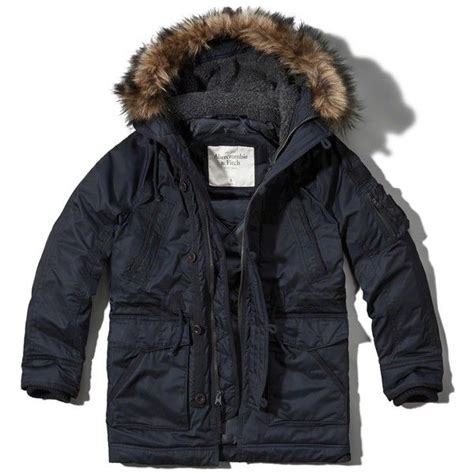 abercrombie and fitch gill brook parka mens parka coats faux fur coat