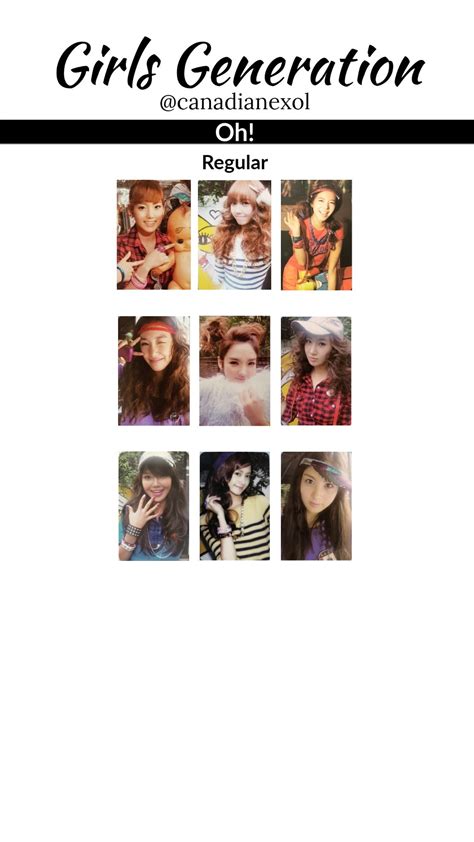 Marisa On Twitter Girls Generation Snsd 소녀시대 Photocard Template