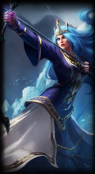 queen ashe league of legends lol champion skin on mobafire
