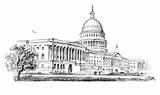 Drawing Capitol Coloring Building Drawings Print Sketch Congress Search Paintingvalley Again Bar Case Looking Don Use Find sketch template