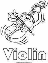 Violino Misti sketch template