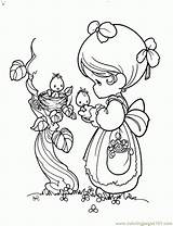 Precious Moments Coloring Pages Everfreecoloring Printable sketch template