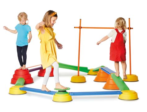 gonge balancierset bewegungsparcour fuer kinder kinderspiel