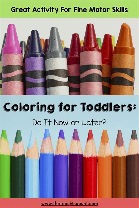 coloring activity  toddlers       teaching aunt