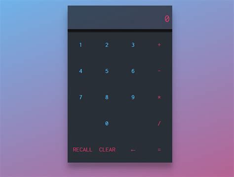 beautiful calculator   reactjs