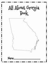 Georgia Facts Kids Coloring United Pages Fun sketch template