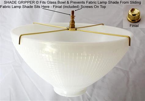 White Bowl Glass Shade Torchiere 3 Fitter Sizes And Widths Lamp Shade Pro