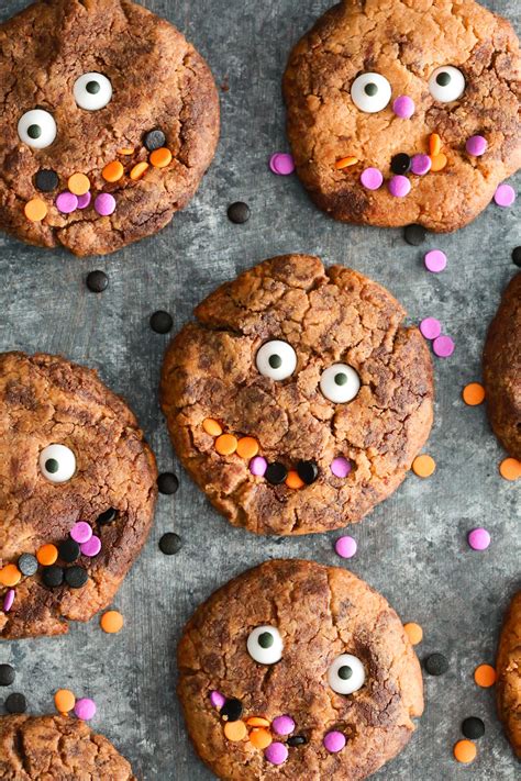 gluten  halloween monster cookies primavera kitchen