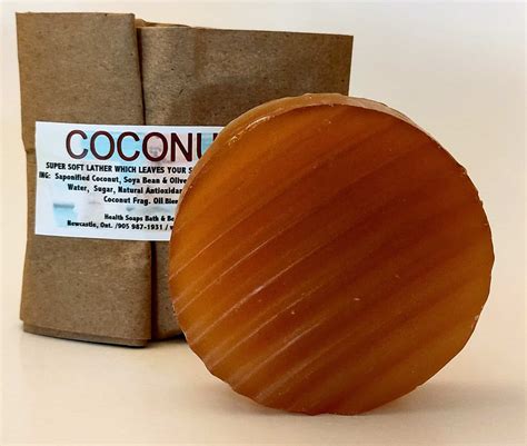 coconut bar soap organic biodegradable gr health soaps bath body
