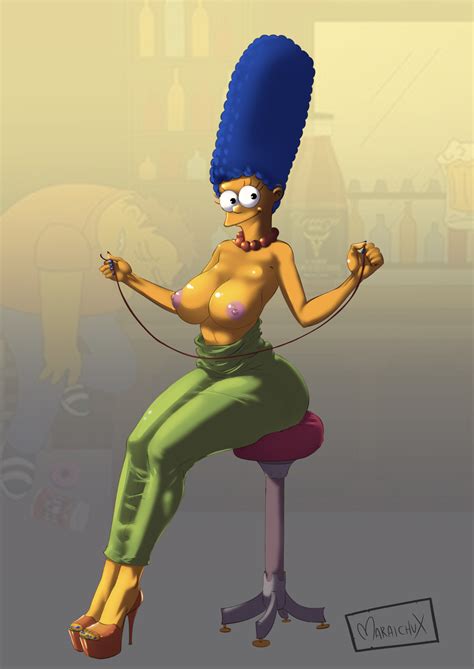 Marge Simpson Cartoon Version By Maraichux Hentai Foundry