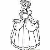 Coloring Melody Princesses sketch template