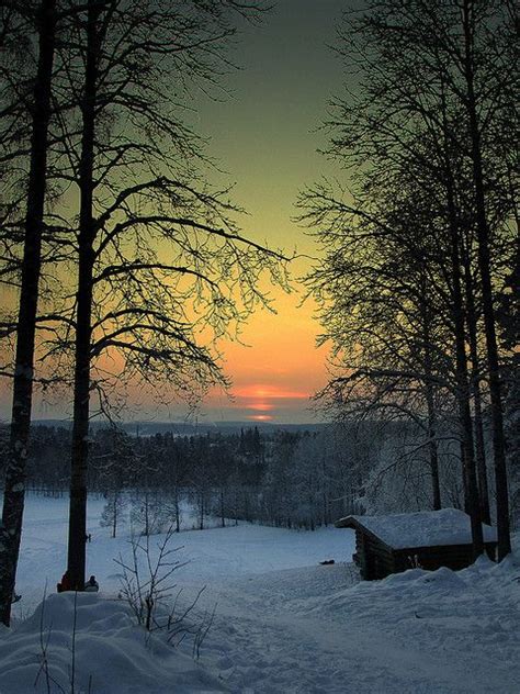 snowhut ~ falun sweden 2010 in 2020 winter landscape