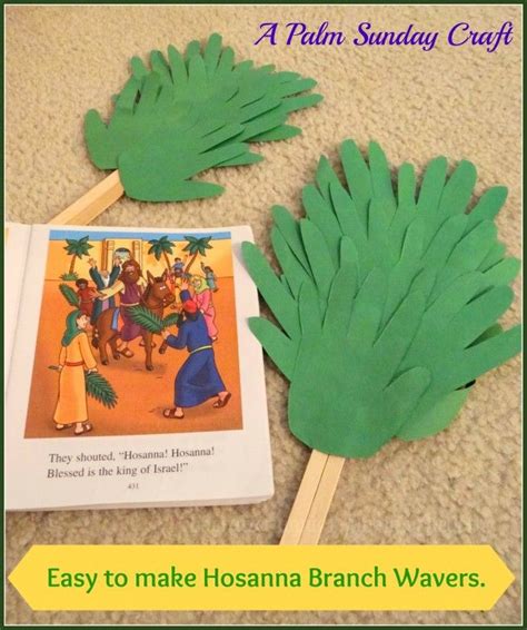 images  palm sunday crafts  pinterest easter story