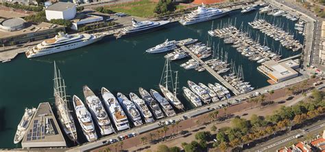 marina port vell barcelona puerto base  superyates del mediterraneo portada