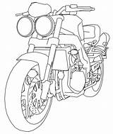 Motorcycle Triumph Wecoloringpage Poplembrancinhas sketch template