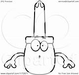 Screwdriver Mascot Phillips Surprised Clipart Cartoon Thoman Cory Outlined Coloring Vector Happy sketch template